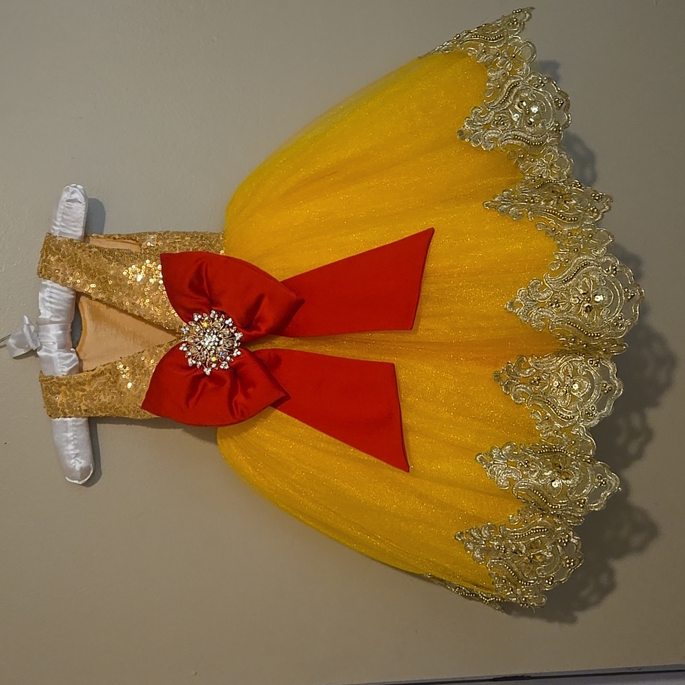 Beauty and the Beast Princess Sequin Dress